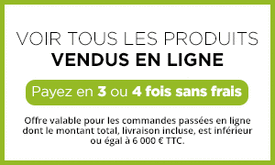 Tous les produits vendus en ligne